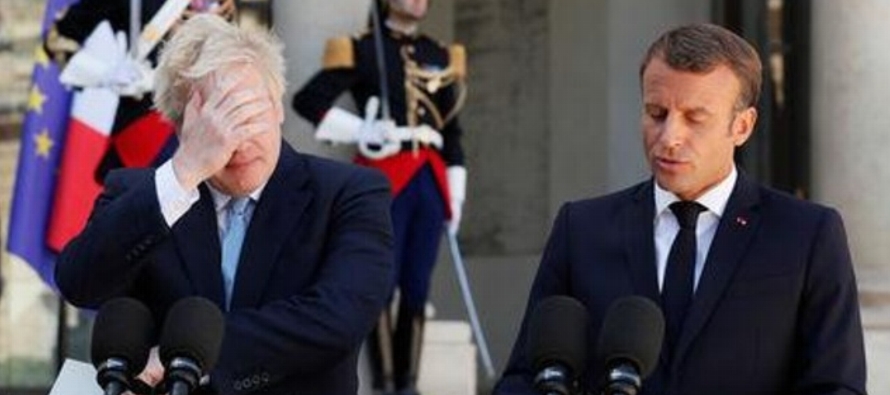 Macron declaró que el destino de Reino Unido estaba solo en manos de Johnson. El mandatario...