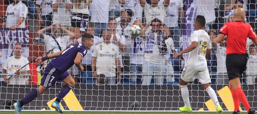 Karim Benzema parecía haber enfilado la segunda victoria consecutiva del Madrid tras el 3-1...