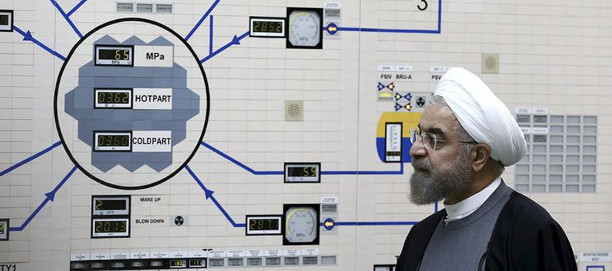 Irán anunció el sábado que empezó a utilizar centrifugadoras avanzadas...