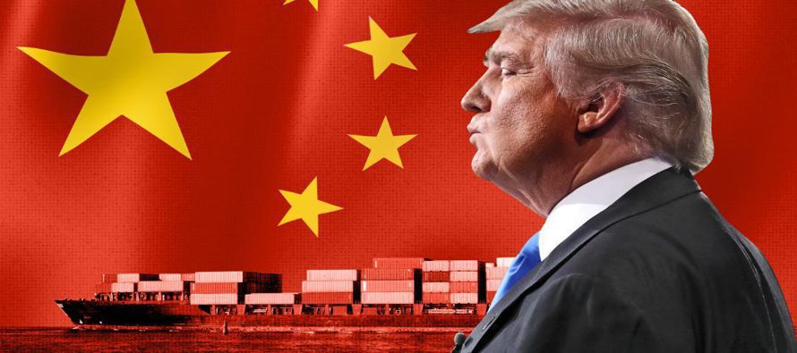 El comercio de China con Estados Unidos caía forma drástica conforme los dos bandos...