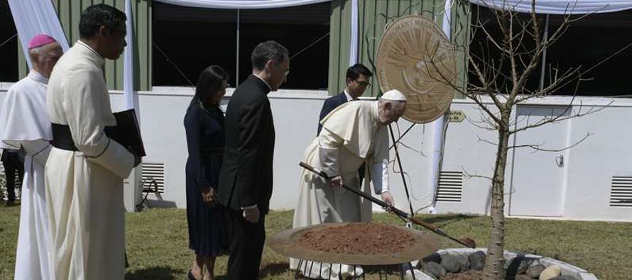 El Papa Francisco dijo el sábado que la deforestación acelerada y la pérdida...