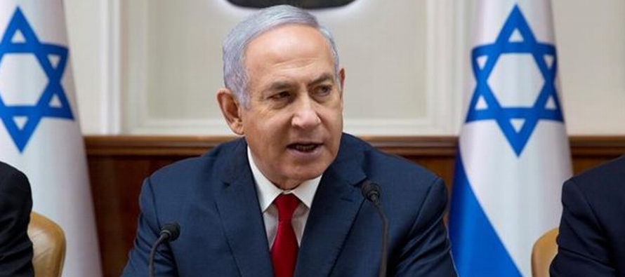 Netanyahu dijo en entrevista con la radio Kan Reshet Bet que no era el autor del mensaje. Dijo que...