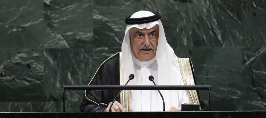 En su discurso del jueves, el canciller saudí, Ibrahim al-Assaf, volvió a culpar a...