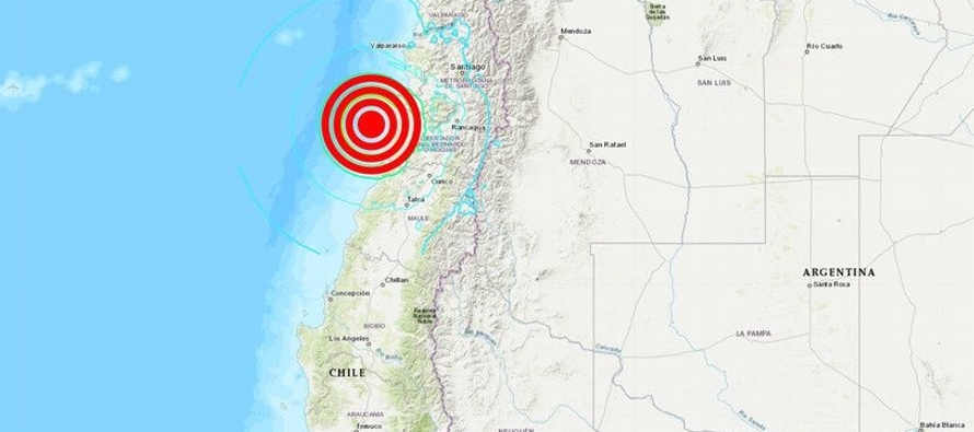 El sismo afectó a siete regiones del centro y del sur del país y se sintió en...