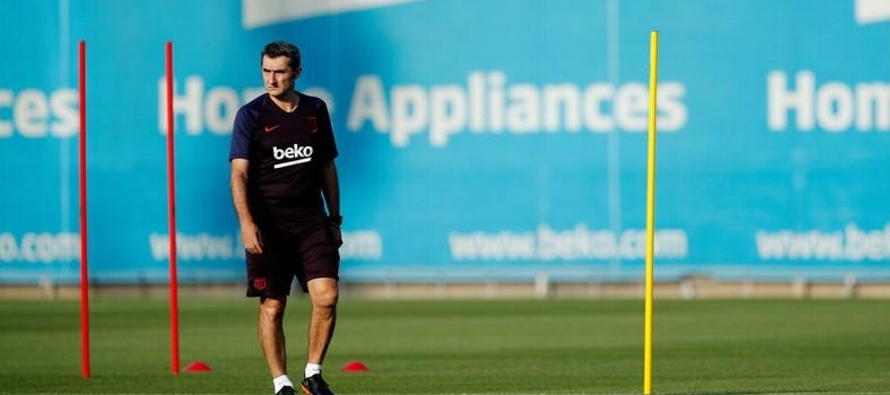 El capitán del conjunto catalán volvió el lunes a los entrenamientos tras...