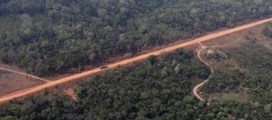 “Estamos seguros de que nuestra BR-319 será pavimentada”, dijo Bolsonaro en...