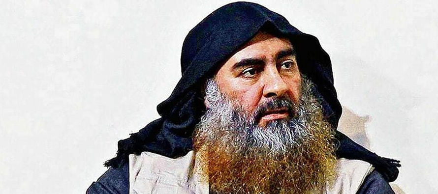 Baghdadi, un yihadista iraquí que se declaró califa de todos los musulmanes como...