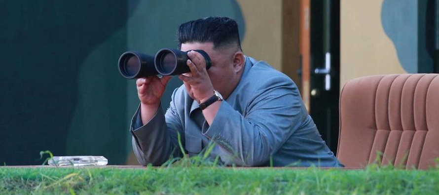 Corea del Norte realizó una prueba de “lanzacohetes múltiple supergrande”...