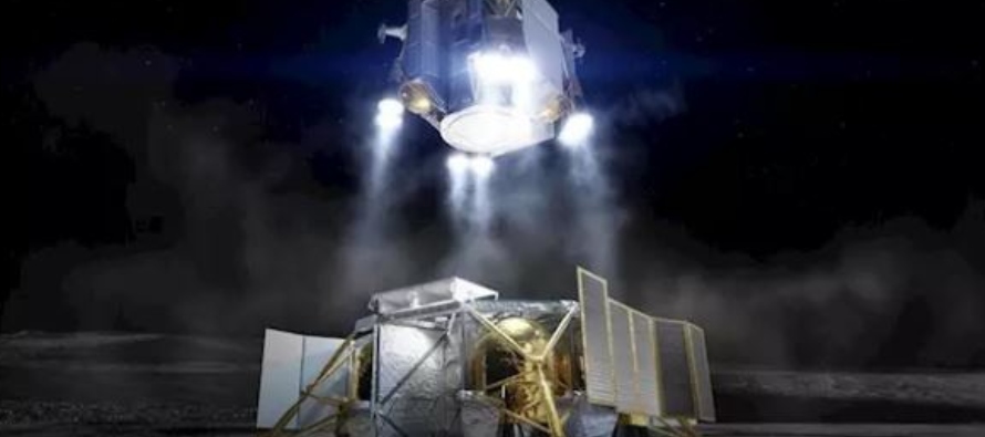 Boeing ha presentado a la NASA un proyecto de aterrizador para astronautas en la superficie lunar,...