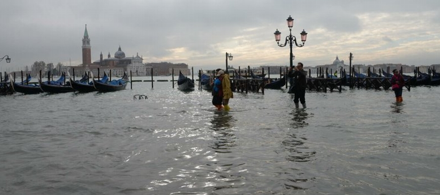 El primer ministro Giuseppe Conte describió las inundaciones como “un golpe al...