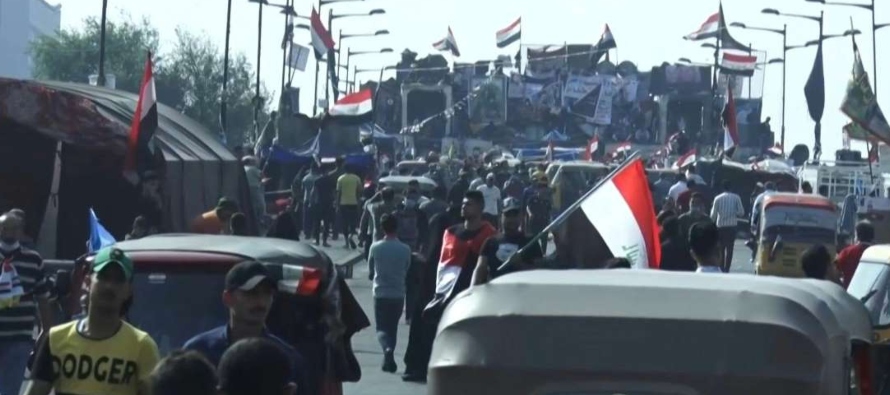 Irak vive desde el pasado 1 de octubre importantes manifestaciones pidiendo el fin de la...