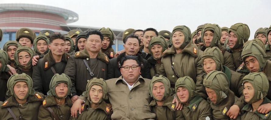 La prensa difundió el sábado que Kim exhortó a sus pilotos de combate a que se...