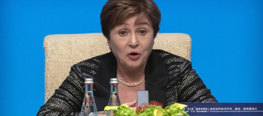 La nueva directora gerente del FMI, Kristalina Georgieva, indicó que las pérdidas...