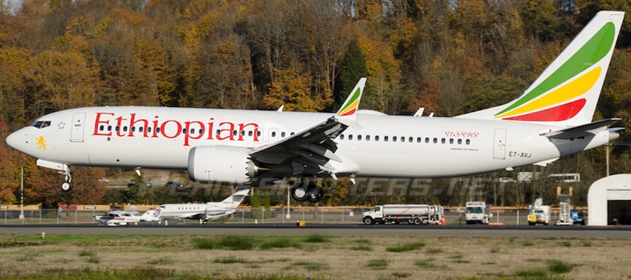 Ethiopian Airlines dijo en una declaración que el vuelo ET817 “reportó un...