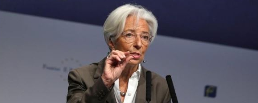 Lagarde no se refirió a la política monetaria en su primer discurso importante desde...