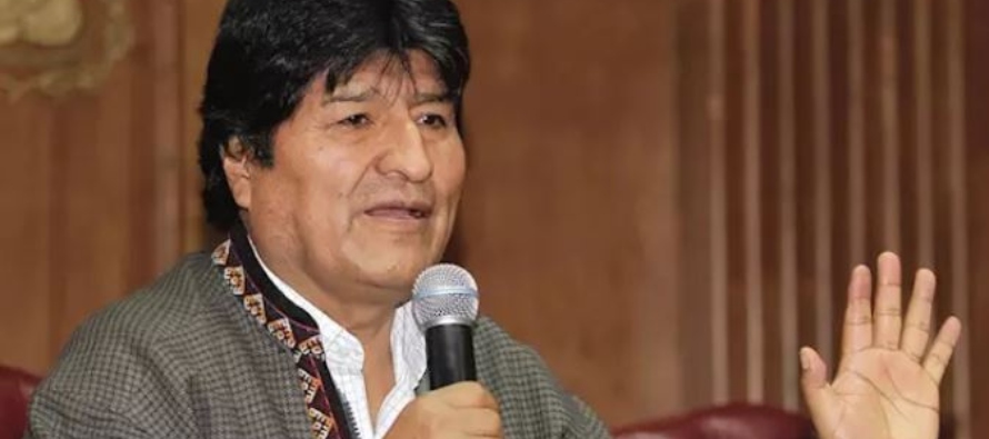Morales dimitió el pasado 10 de noviembre después de que la Organización de...