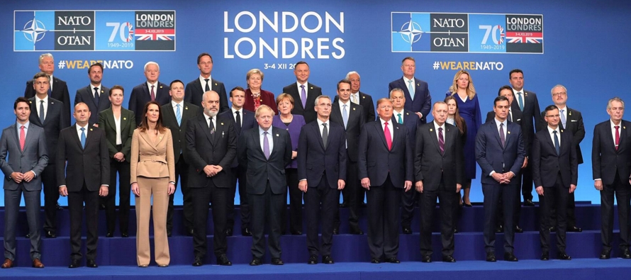 El secretario general de la OTAN, Jens Stoltenberg, compareció al final del encuentro tras...