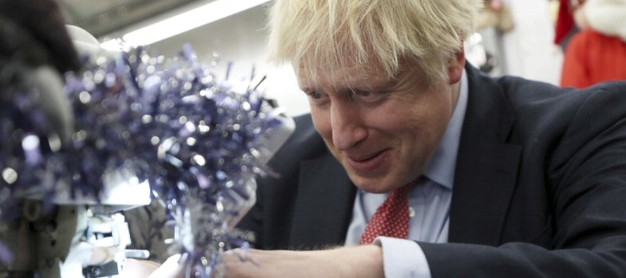 El primer ministro de Gran Bretaña, Boris Johnson, se preparaba para enfrentarse al...