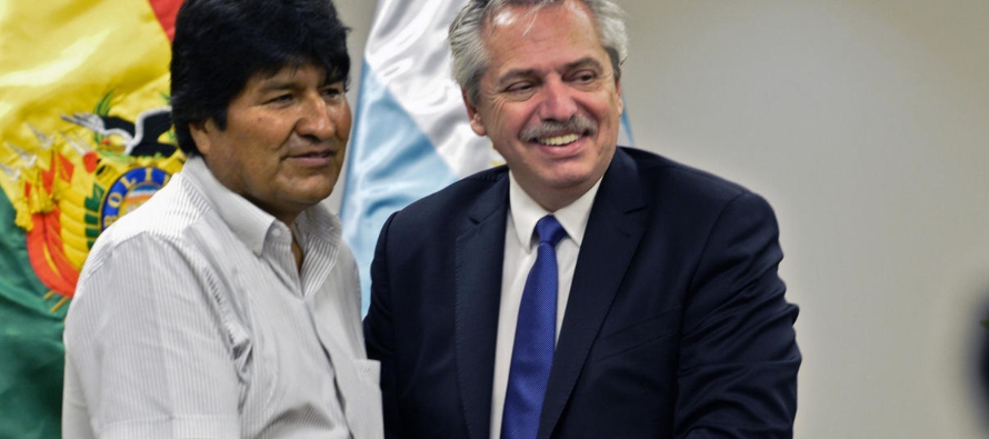 "Queremos el compromiso de Evo de no hacer declaraciones políticas en la Argentina. Es...