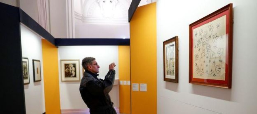 Algunos de los artistas cuyas obras están en exhibición, como Edvard Munch,...