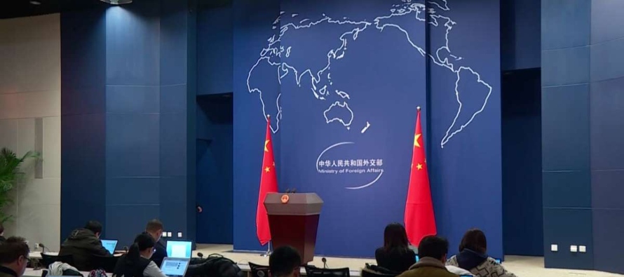 Un portavoz del ministerio chino de Relaciones Exteriores, Geng Shuang, denunció acusaciones...