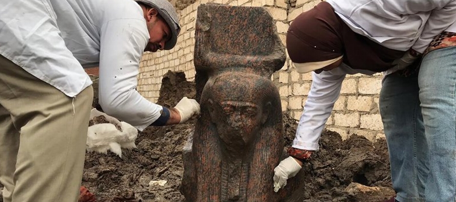 El Ministerio de Antigüedades de Egipto anunció el hallazgo la semana pasada de una...