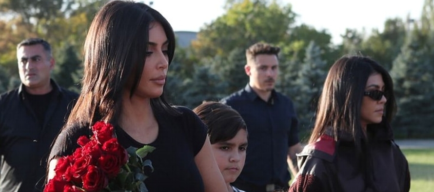 Kim Kardashian aprovechó un viaje a Armenia, país de sus antepasados, este año...