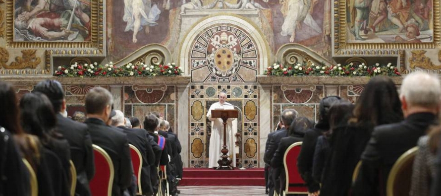 El Papa Francisco afirmó que "desgraciadamente, el Año Nuevo no parece estar...