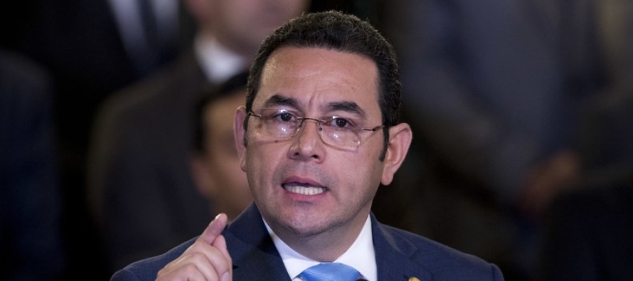 Juan Francisco Sandoval, jefe de la Fiscalía Especial Contra la Impunidad (FECI) y...