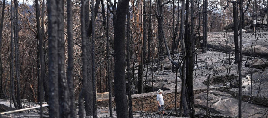 Aunque el fuego forma parte del ciclo climático natural australiano, nunca había...