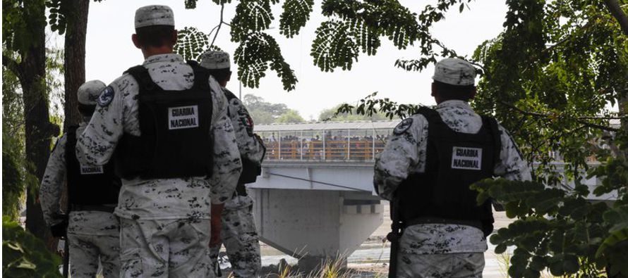 El domingo, la tensión empezaba a crecer en la frontera entre Tecún Unam y Ciudad...