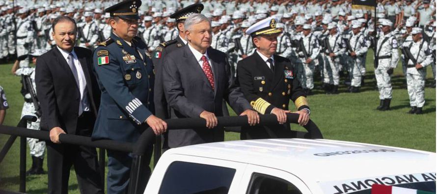 El Gobierno de López Obrador apostó por la creación de un cuerpo de seguridad...