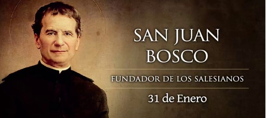 San Juan Bosco, presbítero, el cual, después de una niñez áspera, fue...