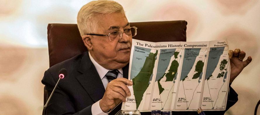 Abbas lanzó esta advertencia en una sesión extraordinaria de la Liga Árabe en...
