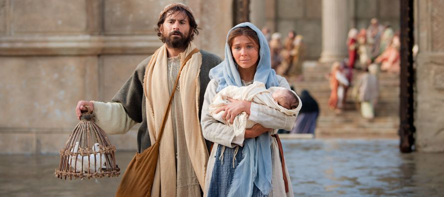 Simeón les bendijo y dijo a María, su madre: «Éste está puesto...
