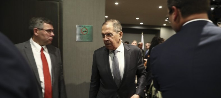 Lavrov aseguró que ya existen “avances positivos” de conversaciones entre el...