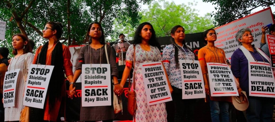 Los crímenes violentos contra las mujeres han aumentado en la India a pesar de las duras...