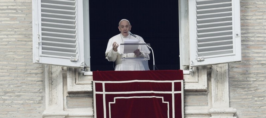 Durante su mensaje en la Plaza de San Pedro, el pontífice dijo que la “plaga”...