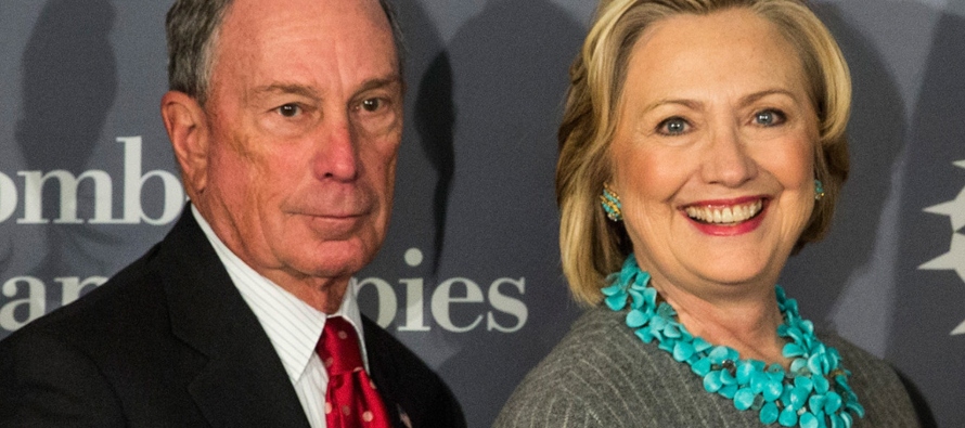 Las encuestas muestran que la combinación Bloomberg-Clinton sería una fuerza...