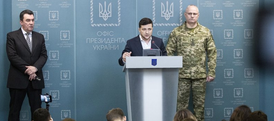Las fuerzas armadas ucranianas indicaron en un comunicado que los separatistas trataron de penetrar...