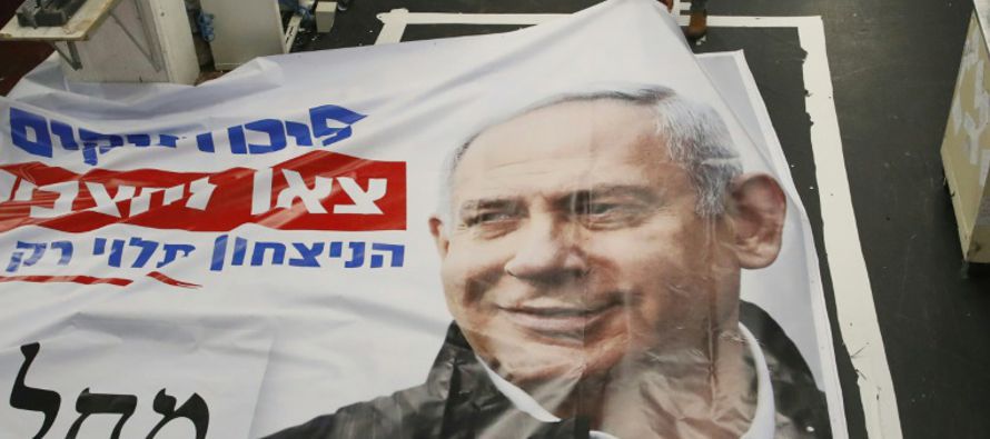 "De ninguna manera aceptaré sentarme a las órdenes de Netanyahu como primer...