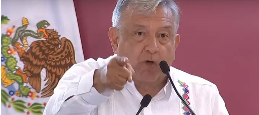 El presidente de México, Andrés Manuel López Obrador, se indignó y...