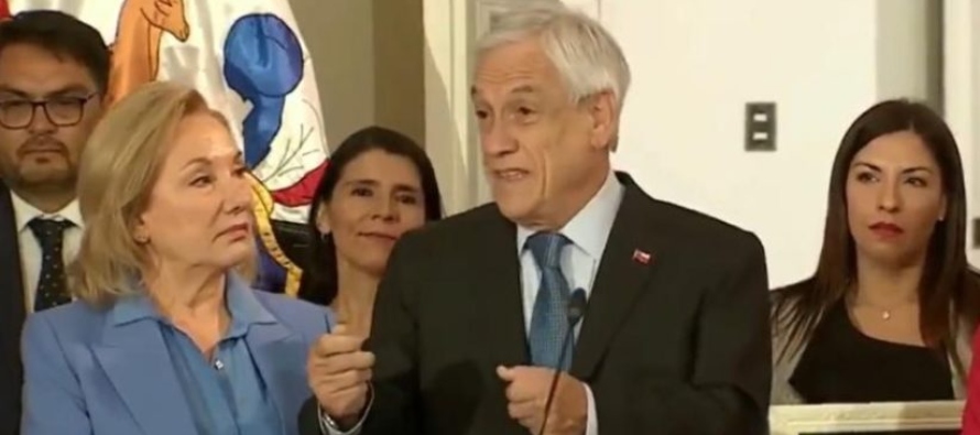 El presidente chileno Sebastián Piñera promulgó el lunes la llamada “Ley...