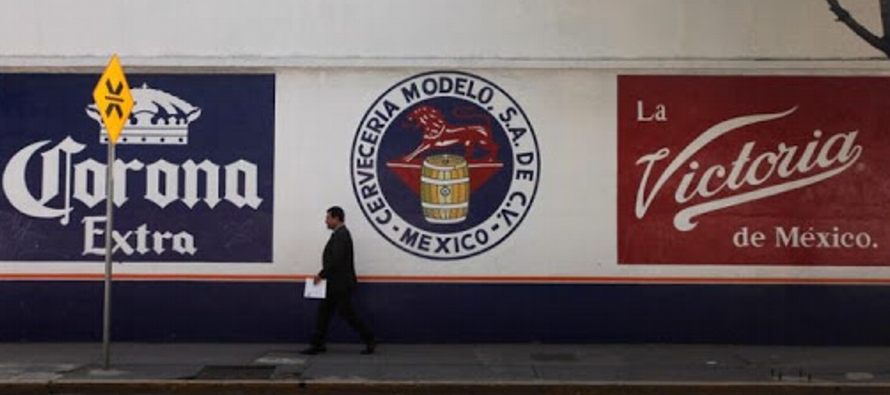 La gigante cervecera Constellation Brands construye una planta en Baja California, cerca de la...