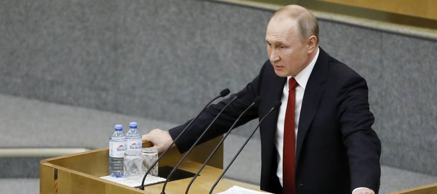 El presidente ruso, Vladimir Putin, promulgó el sábado una ley sobre reformas...