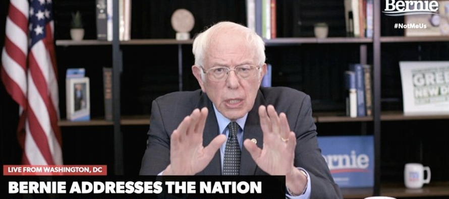 El jefe de campaña de Sanders, Daiz Shakir, dijo el miércoles que el precandidato...