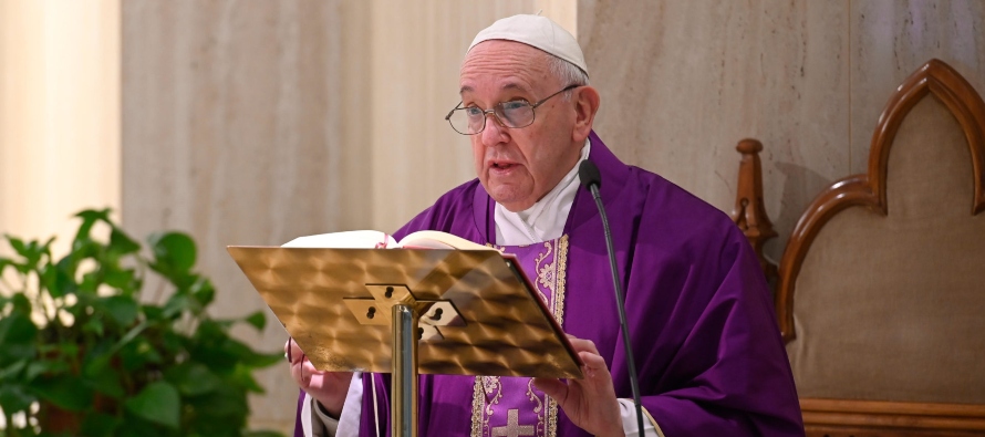 Este martes, 18 de marzo de 2020, el Santo Padre ha invocado a todos los difuntos a causa del...