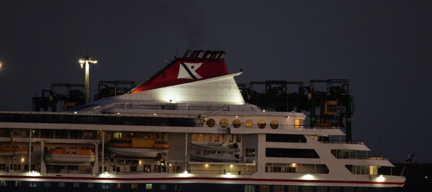 El crucero Braemar está atracado en el puerto de Mariel, Cuba, el miércoles 18 de...