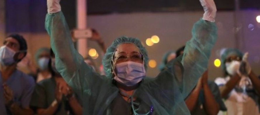 “Ahora mismo estamos colapsados, faltan recursos humanos”, dijo la enfermera Lidia...
