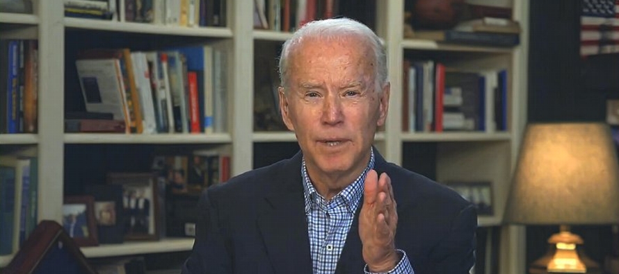 “La idea de tener una convención es una necesidad”, indicó Biden al...